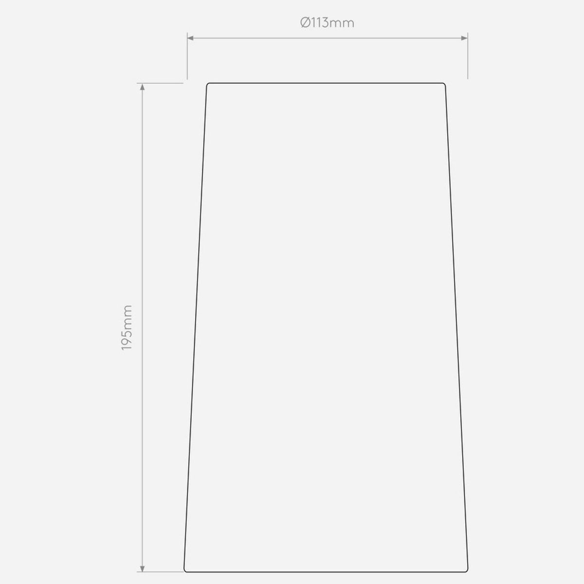 Cone 195 Shade in Natural Brass