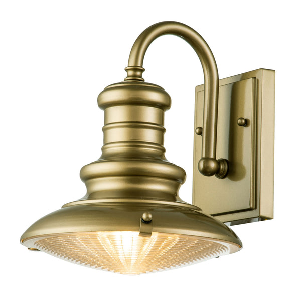 Redding Station Small Wall Lantern in Painted Distressed Bronze