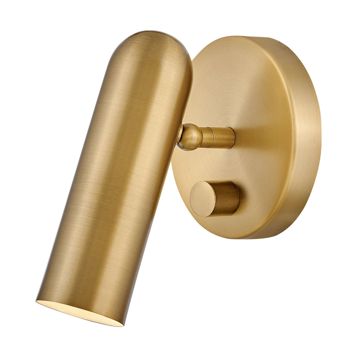 Dax LED Wall Light in Heritage Brass