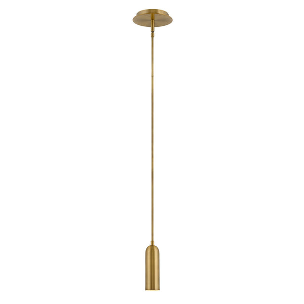 Dax LED Mini Pendant in Heritage Brass