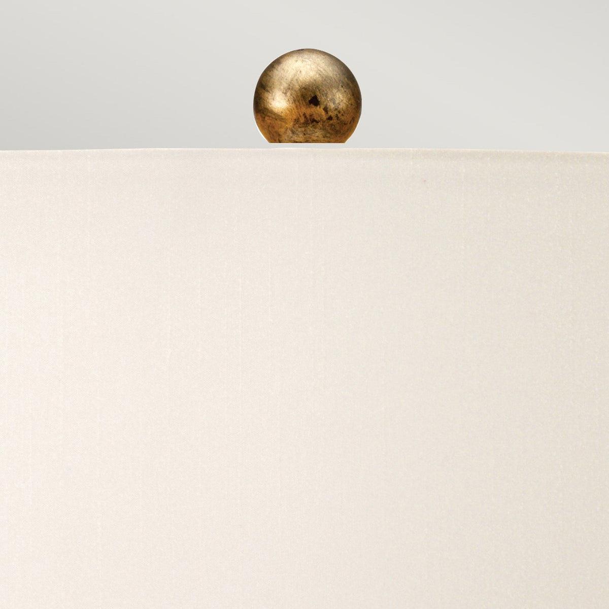 Amarilli Table Lamp in a Bronze and Gold Patina Finish with Ivory Shade