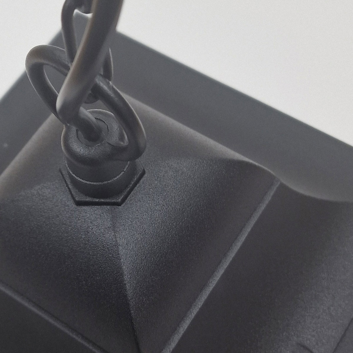 Chapel IP44 Pendant Chain Lantern in Black