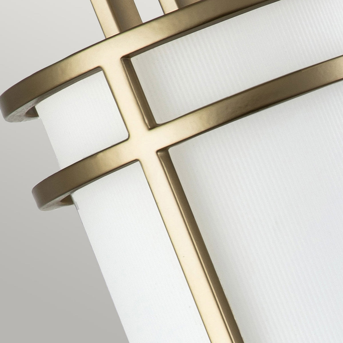 Fusion Single Wall Light in Painted Natural Brass