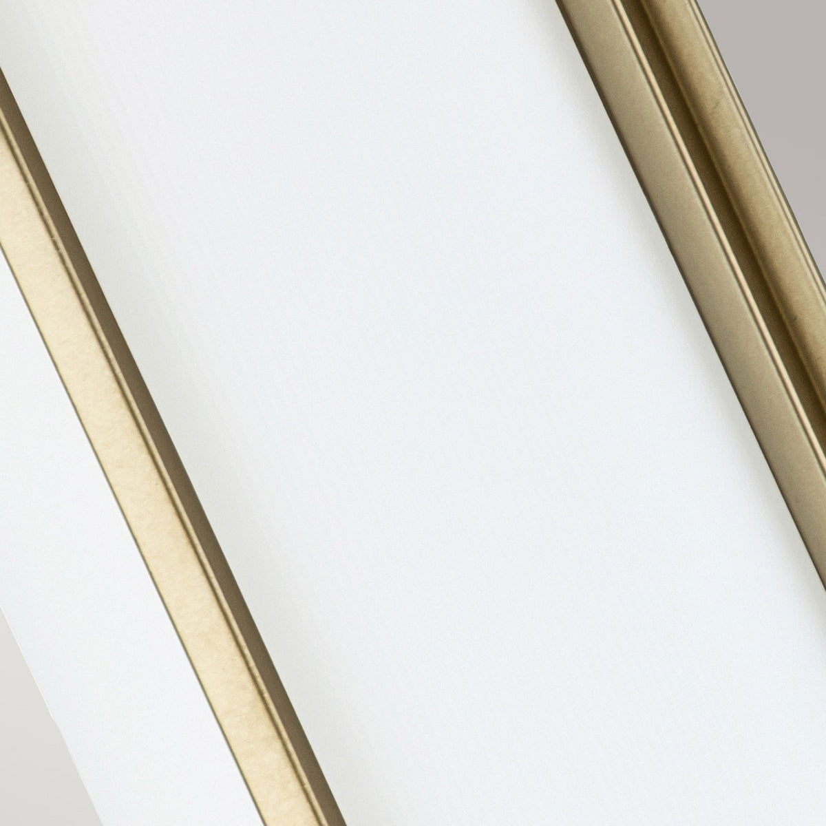 Fusion Tall Wall Light in Painted Natural Brass