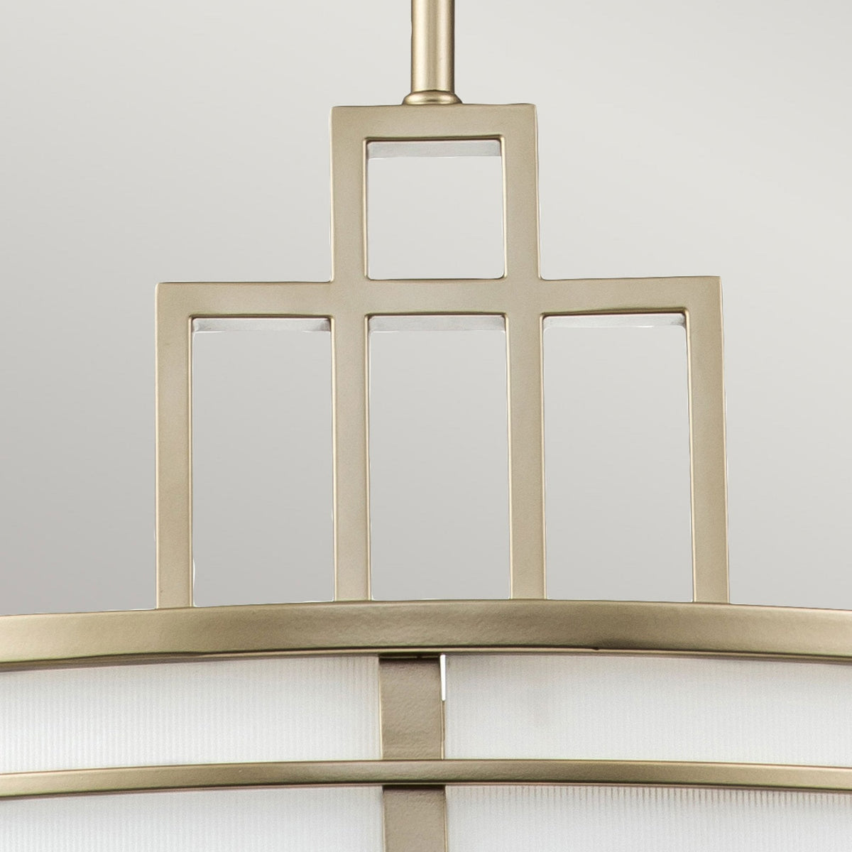 Fusion Pendant Light in Painted Natural Brass