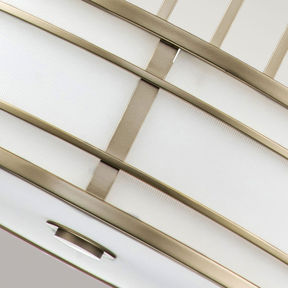 Fusion Pendant Light in Painted Natural Brass