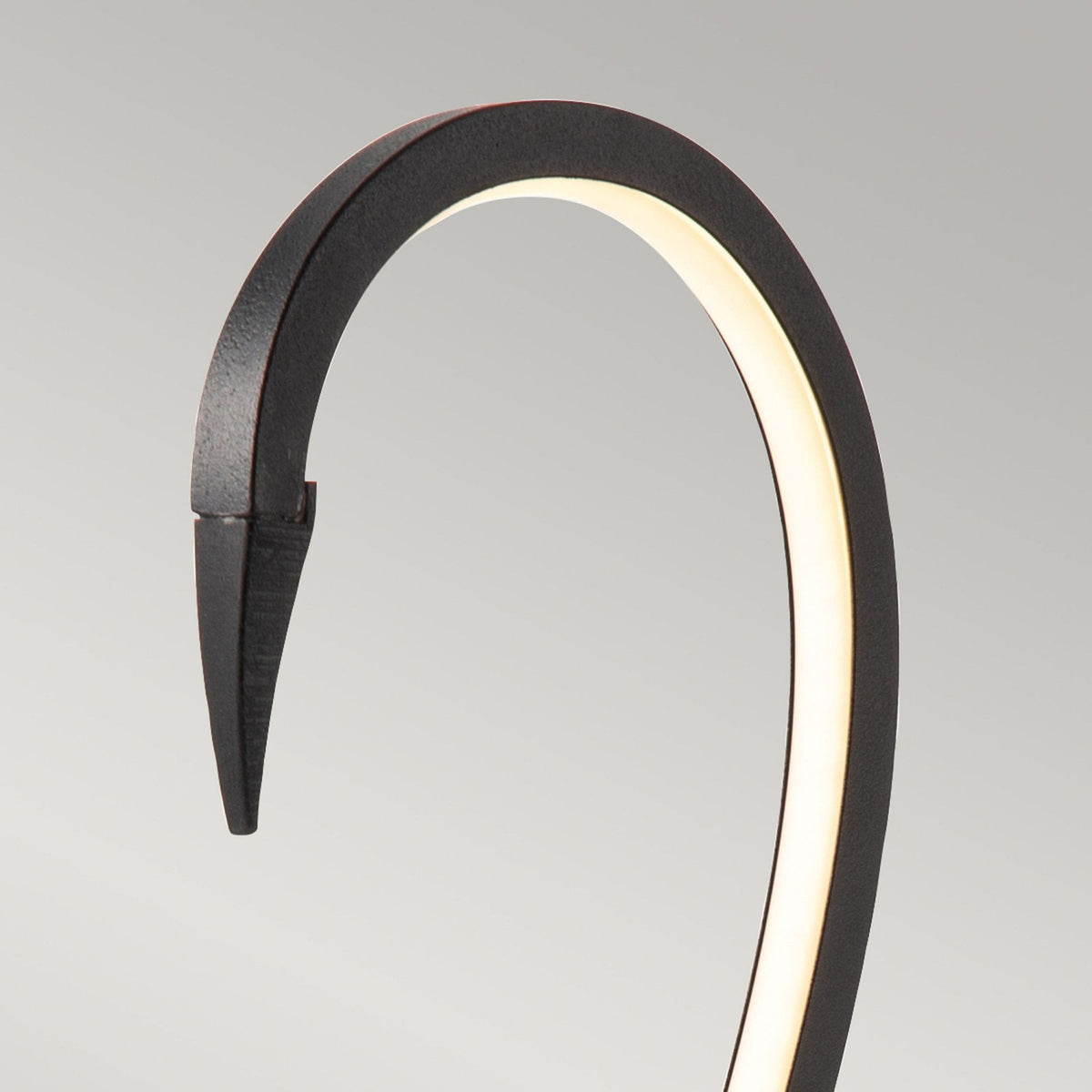 Flamingo LED Table Lamp in a Black Finish