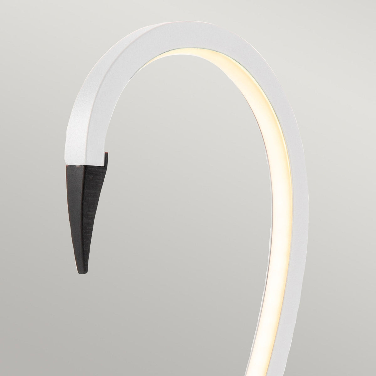 Flamingo LED Table Lamp in a White Finish