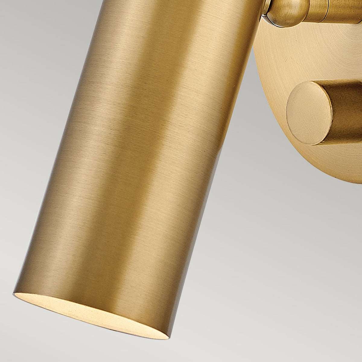 Dax LED Wall Light in Heritage Brass