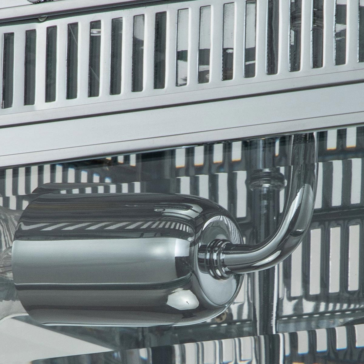 Holborn Coastal IP44 Exterior Ceiling Light in Polished Chrome