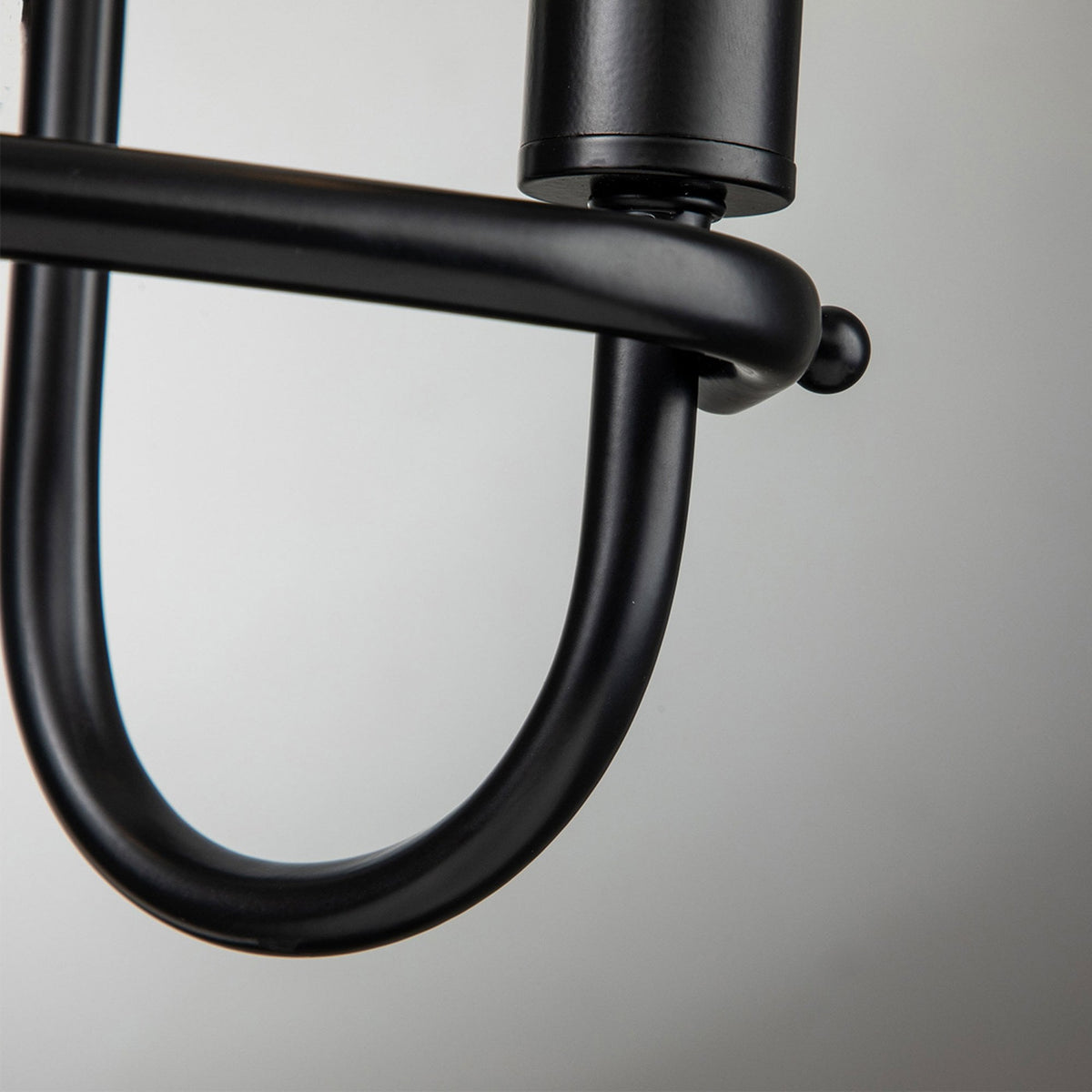 Capitol Hill Two Arm Wall Light in Black