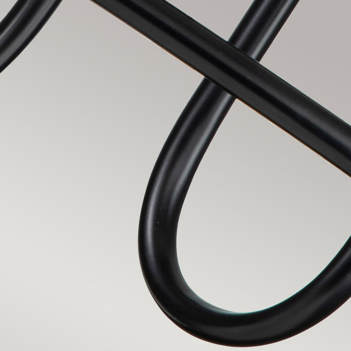 Capitol Hill Two Arm Wall Light in Black