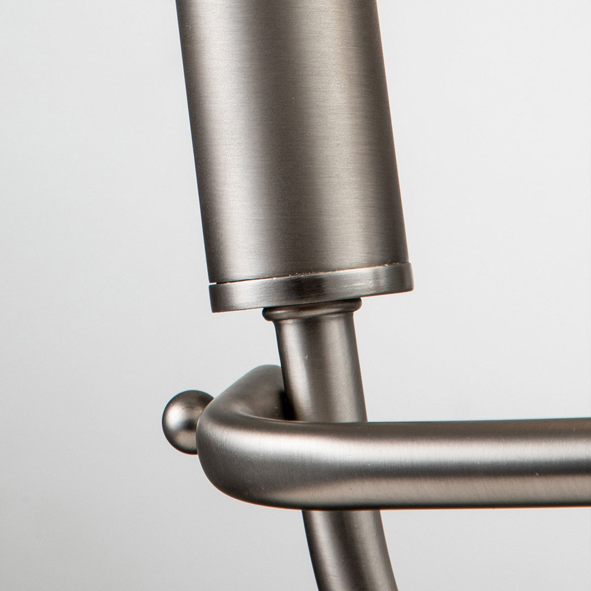 Capitol Hill Two Arm Wall Light in Brushed Nickel