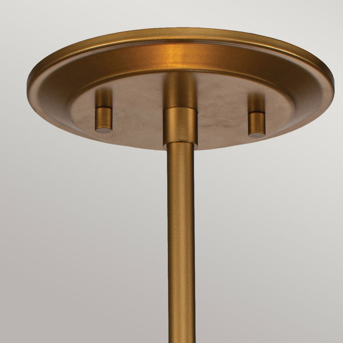 Ziggy Small Duo Mount Pendant or Semi Flush in Gold with White Opal Glass Diffuser