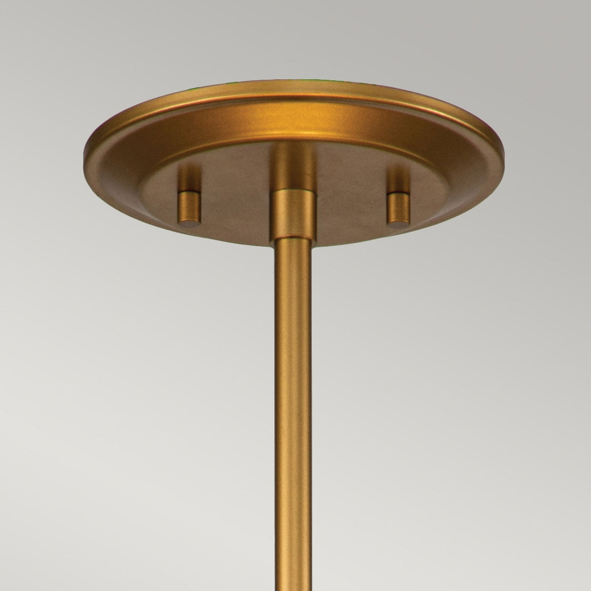 Ziggy Medium Duo Mount Pendant or Semi Flush in Gold with White Opal Glass Diffuser
