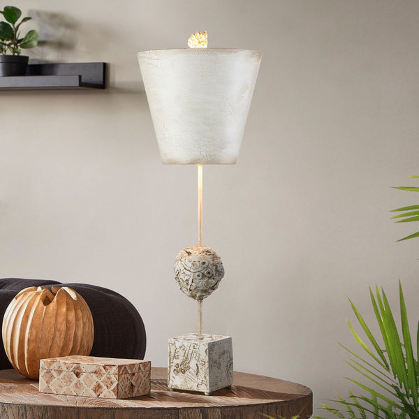 Petra Table Lamp in Bone White