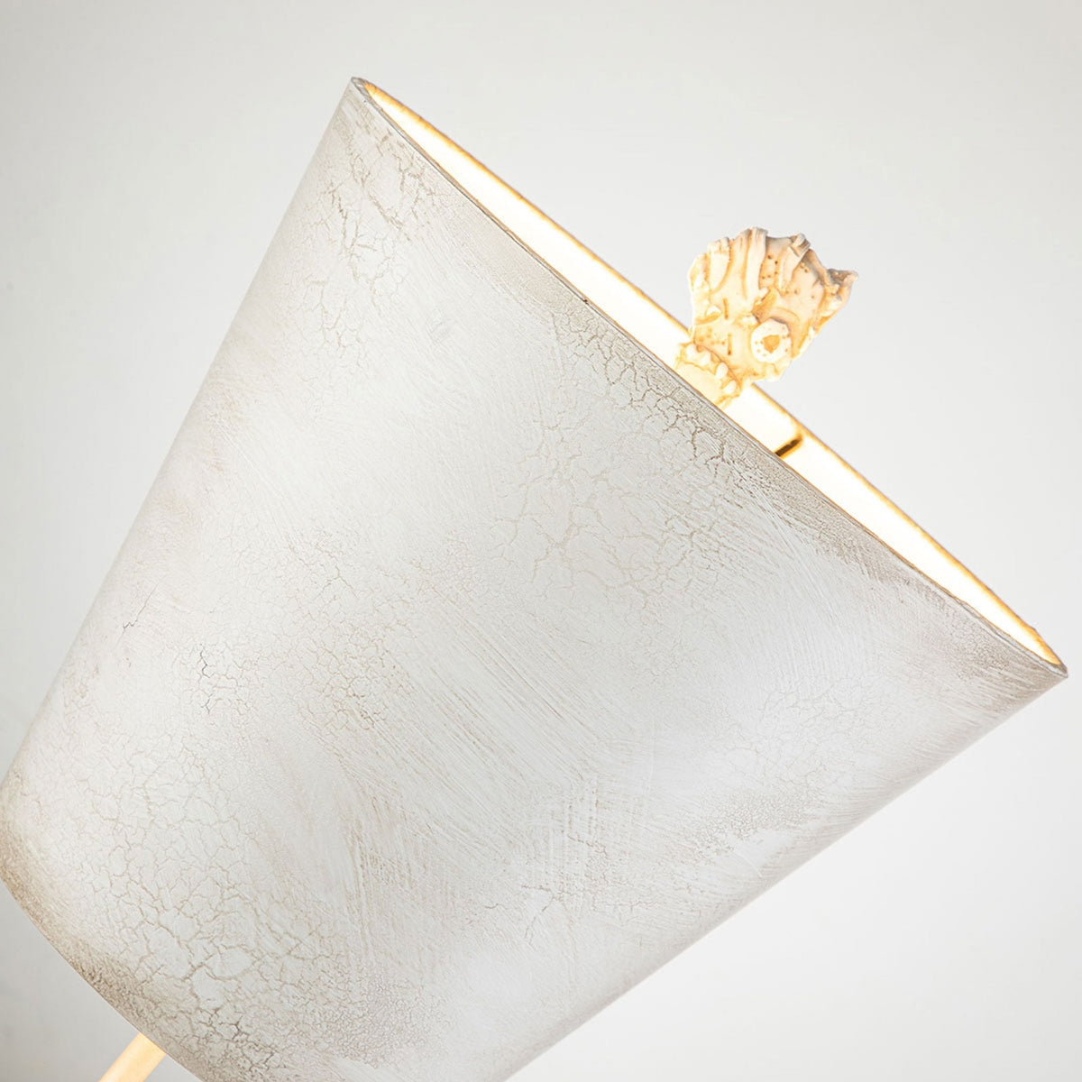 Petra Table Lamp in Bone White