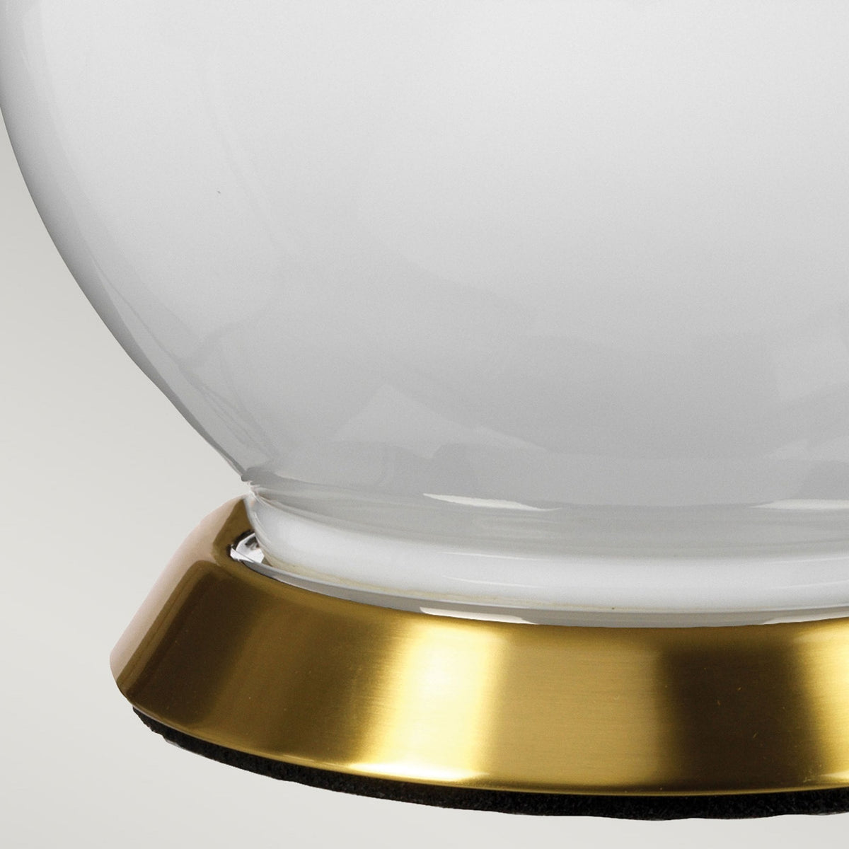 Isla Table Lamp in White with Aged Brass Metalwork and Ballerina Pink Shade