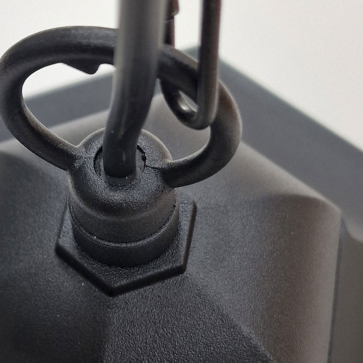 Parish Pendant Chain Lantern in Black