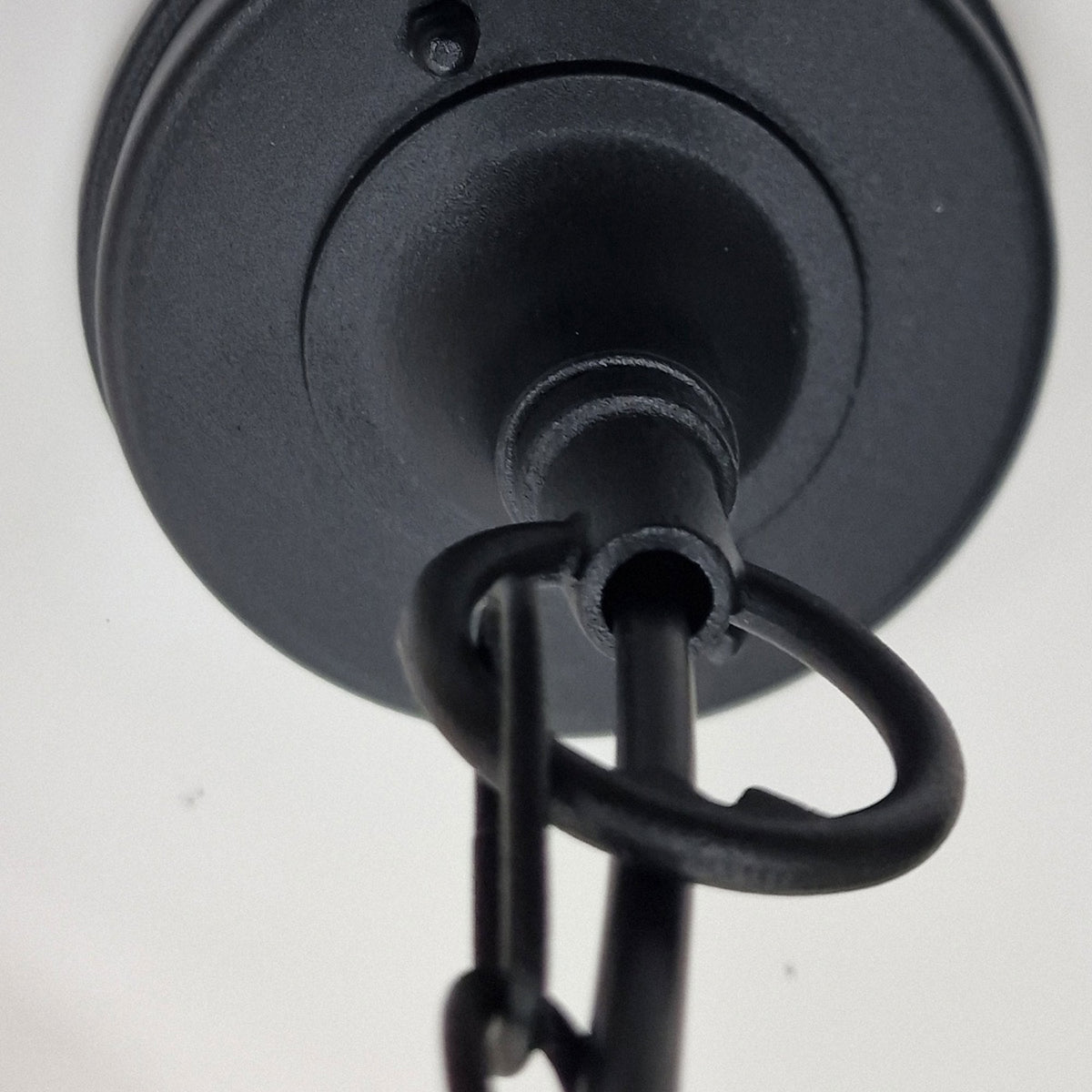 Parish Mini Pendant Chain Lantern in Black