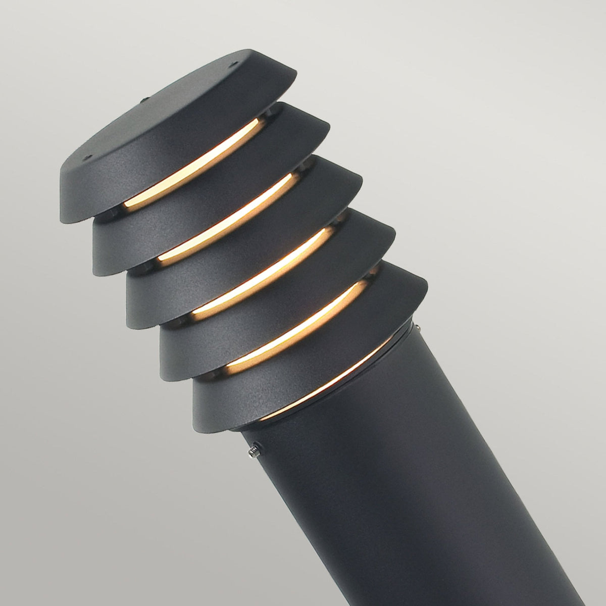 Alta Large Bollard Light in Black