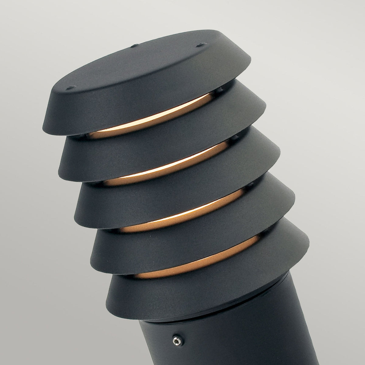 Alta Medium Bollard Light in Black