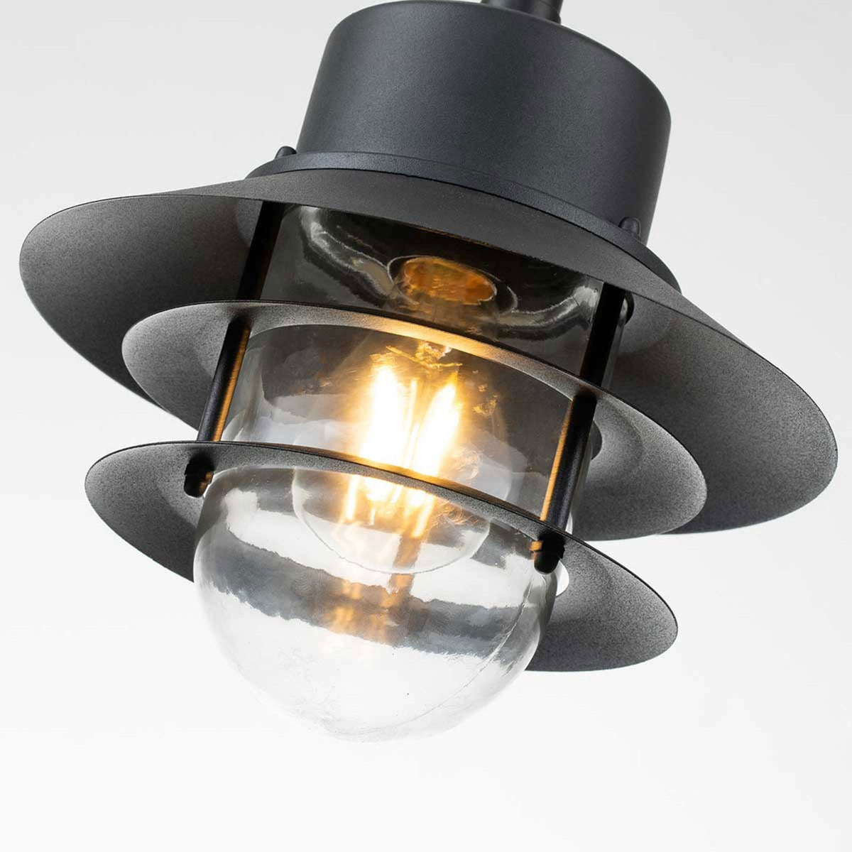 Copenhagen Stainless Steel 304 Exterior Pendant in Black