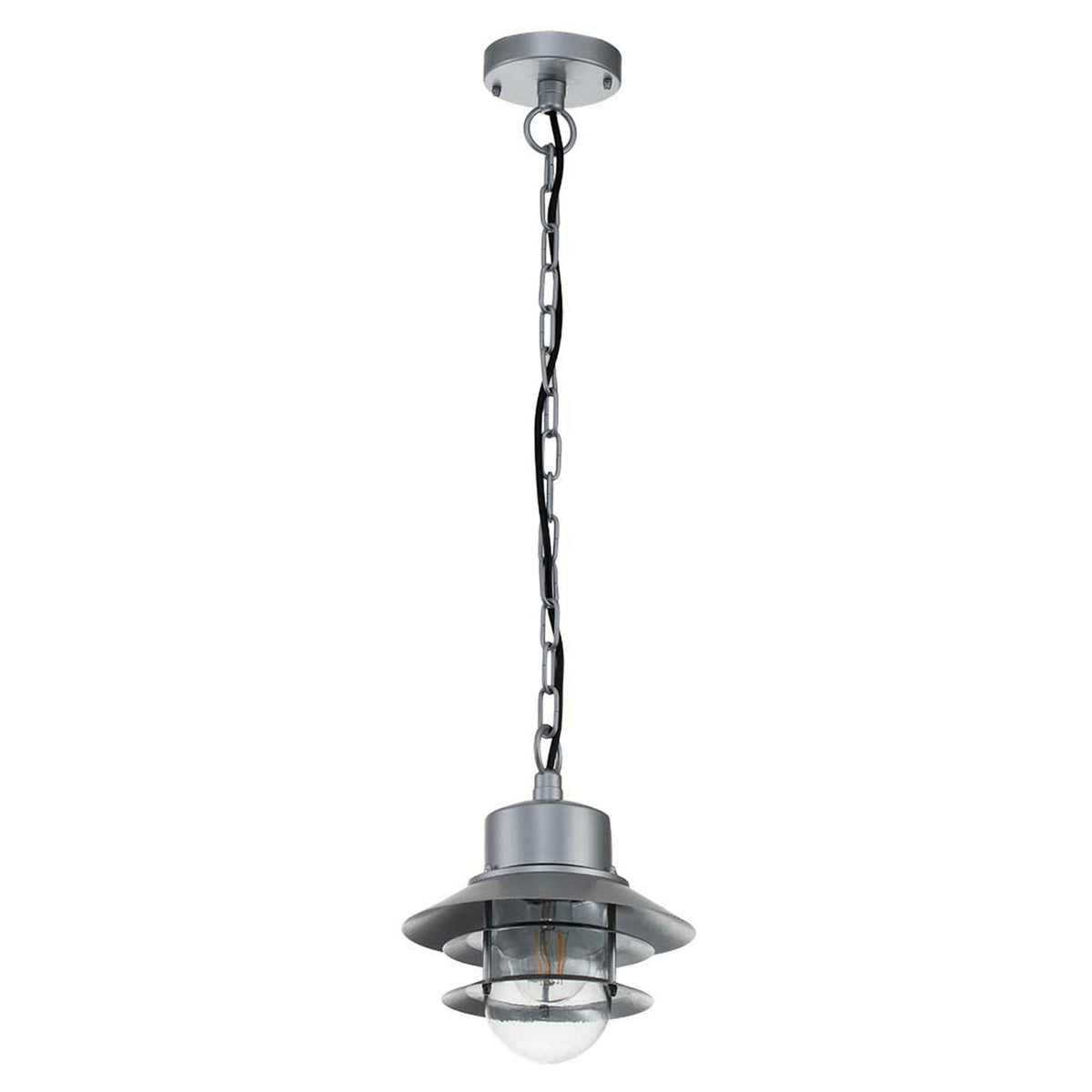 Copenhagen Stainless Steel 304 Exterior Pendant in Silver
