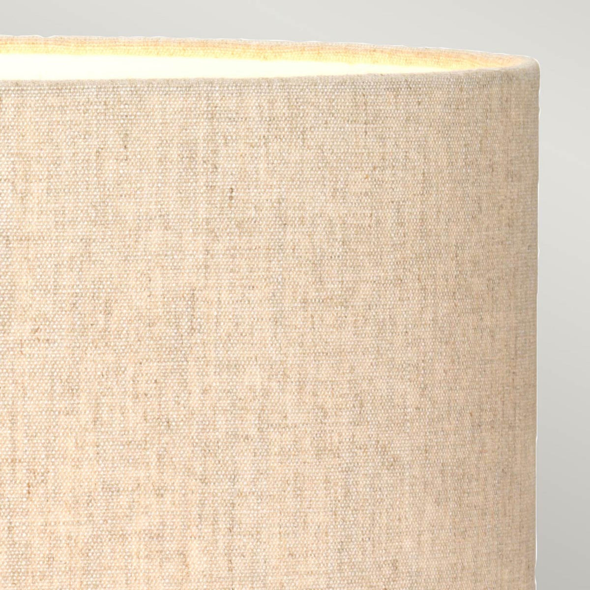 Amelia Stag & Fawn Table Lamp in Bronze Patina with Oval Natural Hessian Shade