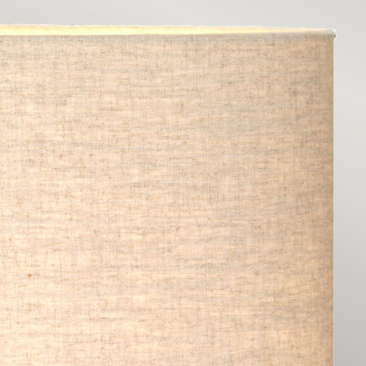 Angus Stag Statuette Table Lamp in Bronze Patina with Oval Natural Hessian Shade