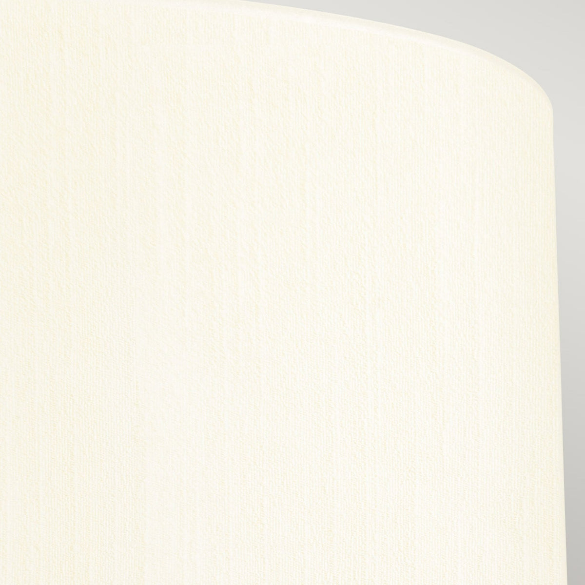 Fletcher 457mm Flush Ceiling Light with Ivory Shade and Polished Chrome Finial