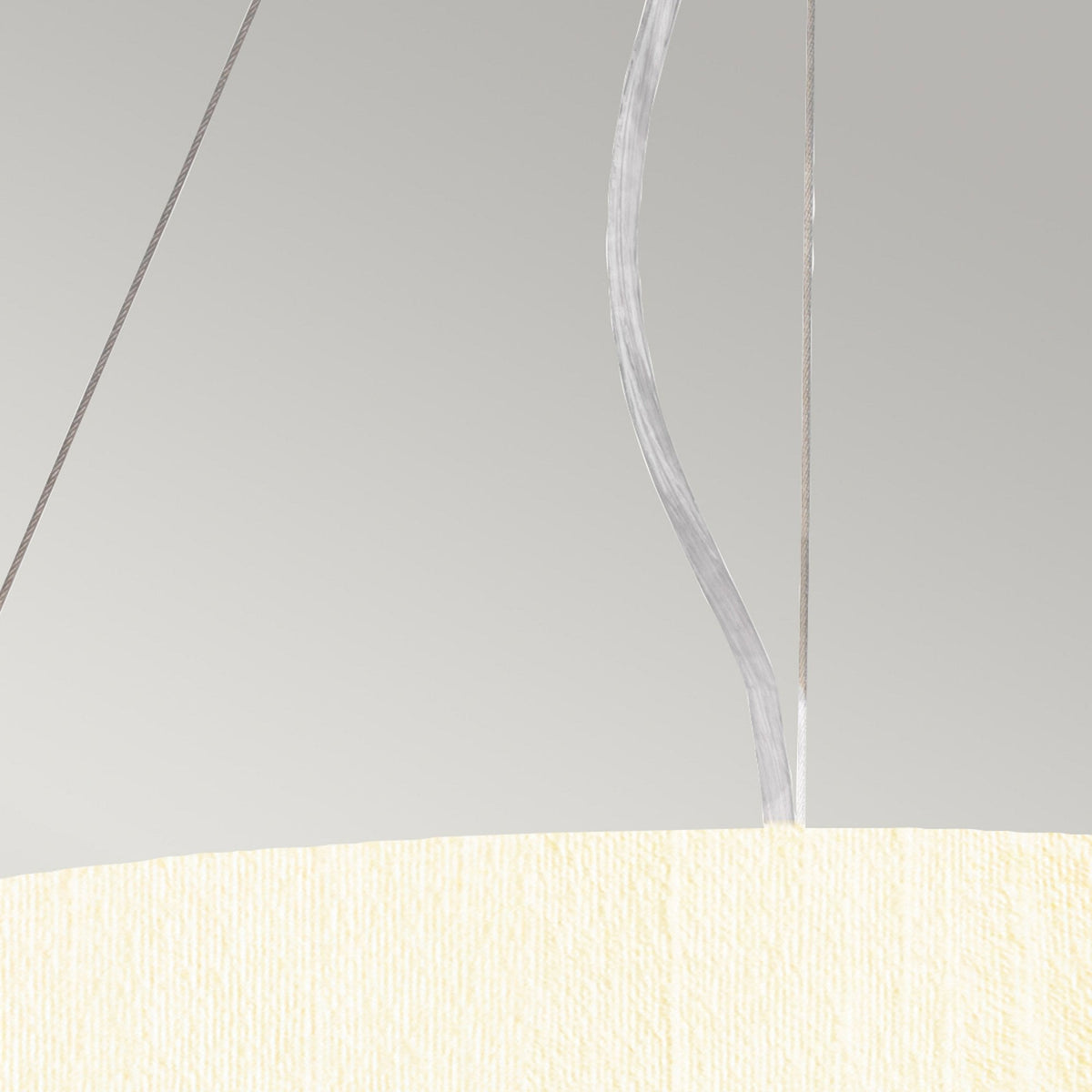 Pearce 457mm Pendant with Ivory Shade and Aged Brass Metalwork