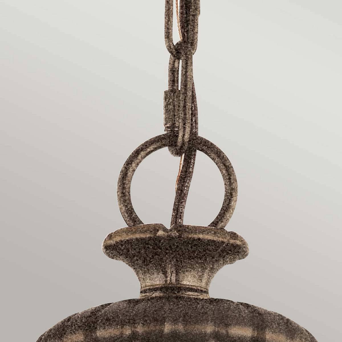 Adams 3 Light Pendant in British Bronze