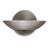 Sardinia LED Uplight Wall Light In Satin Silver