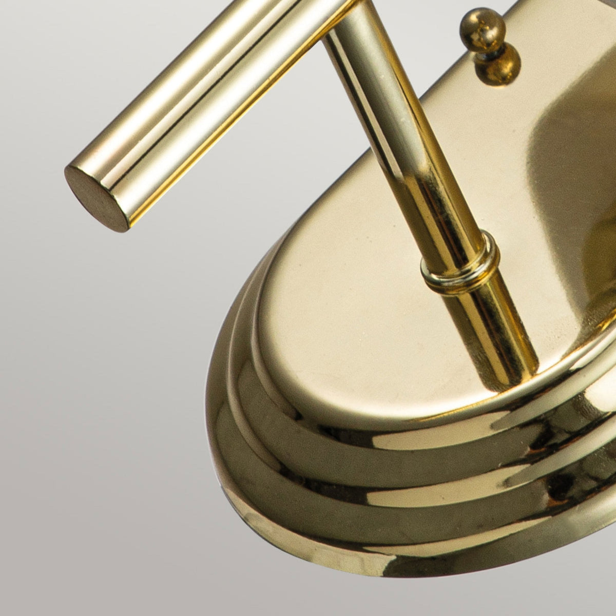 Malibu IP44 Wall Light in Polished Brass & Opal Etched Glass