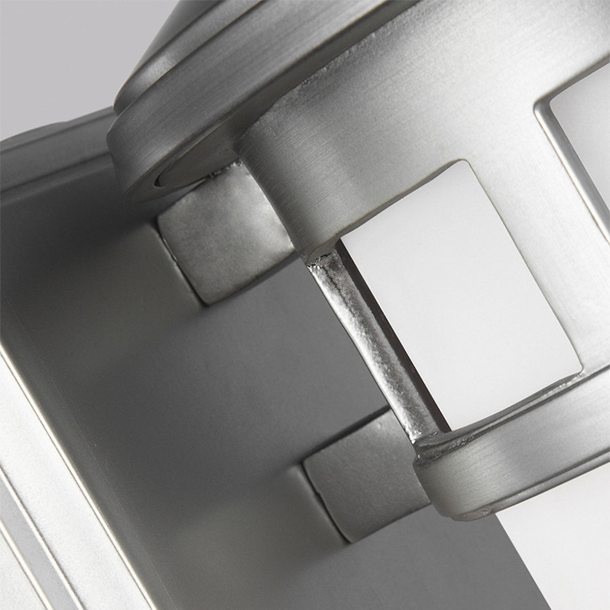 Newport IP44 Coastal Small Wall Lantern in Painted Brushed Steel with Opal Glass