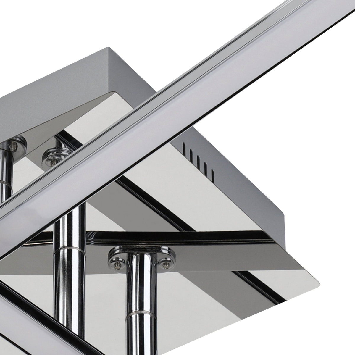 Lasana 1 Adjustable LED Arms Ceiling or Wall Light in Chrome