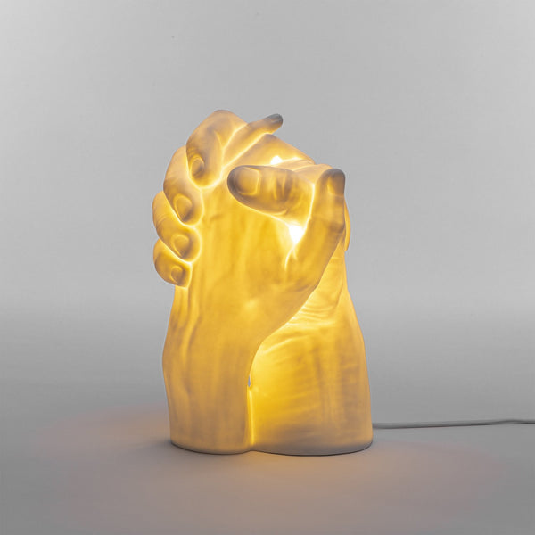 With Me Table Lamp in Porcelain