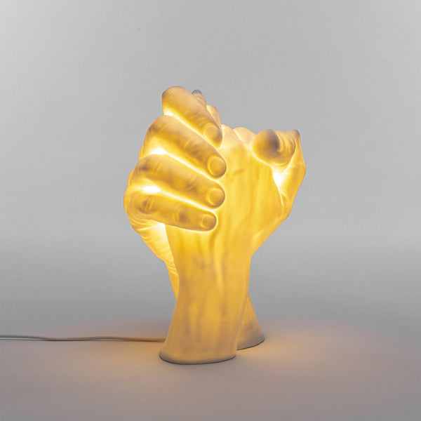 With Me Table Lamp in Porcelain