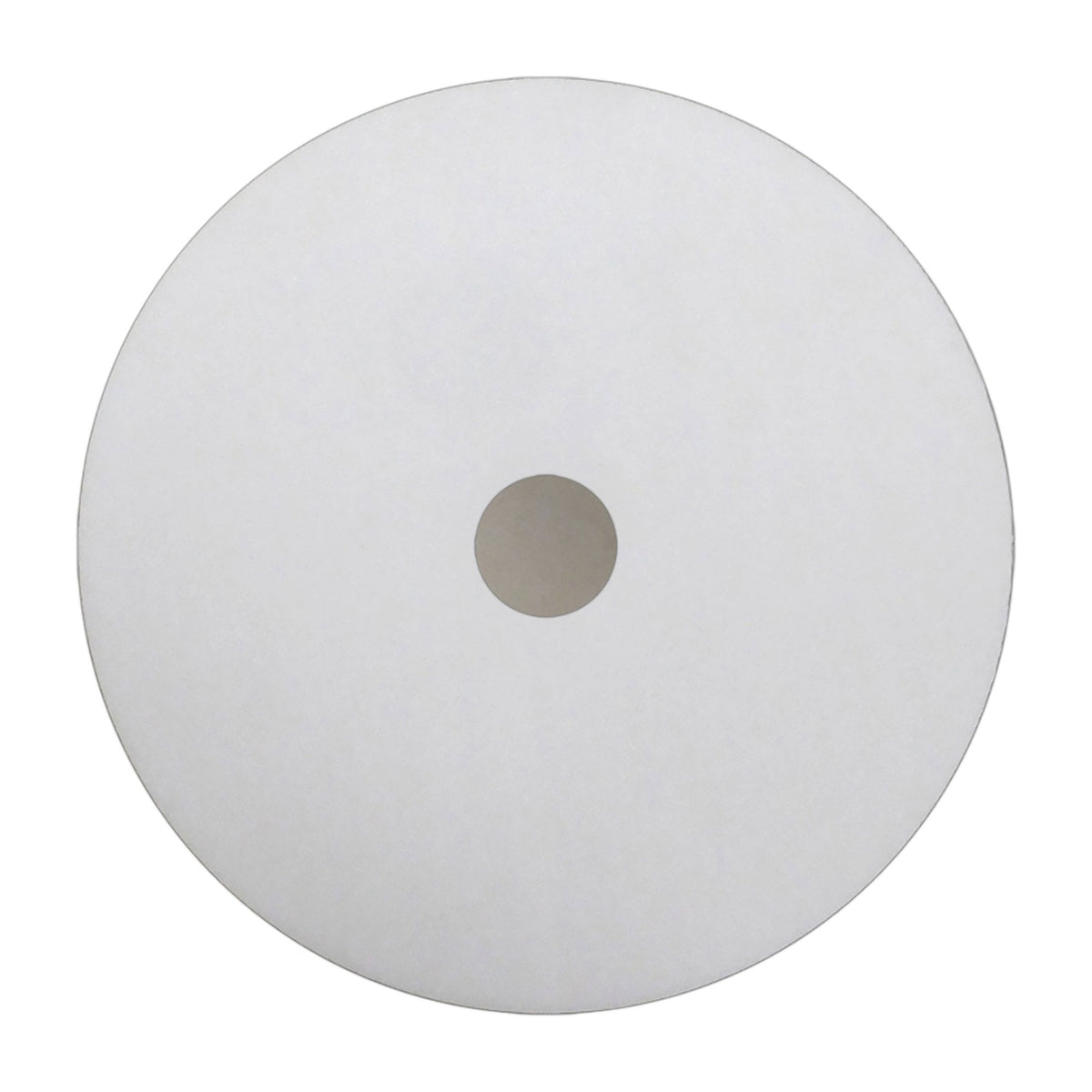 Universal 60cm Frosted Acrylic Diffuser Disc In White With Satin Nickel Detail