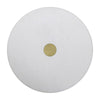 Universal 60cm Frosted Acrylic Diffuser Disk In White With Antique Brass Detail