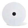 Universal 60cm Frosted Acrylic Diffuser Disc In White With Black Detail