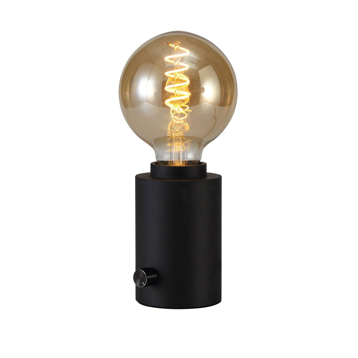 Delp Dimmable Table Lamp In Sand Black