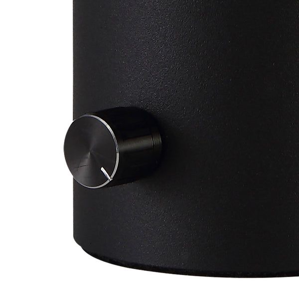 Delp Dimmable Table Lamp In Sand Black