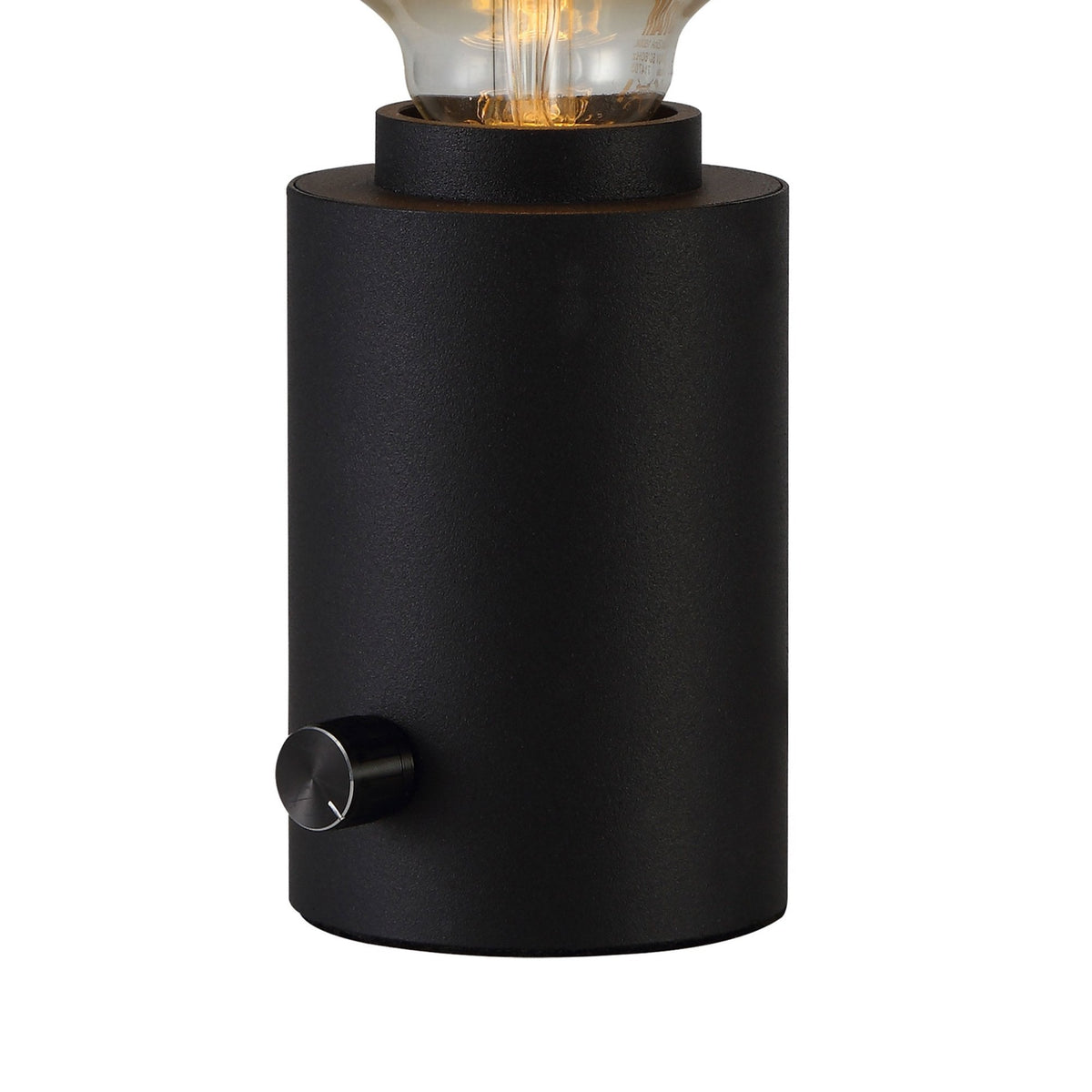 Delp Dimmable Table Lamp In Sand Black