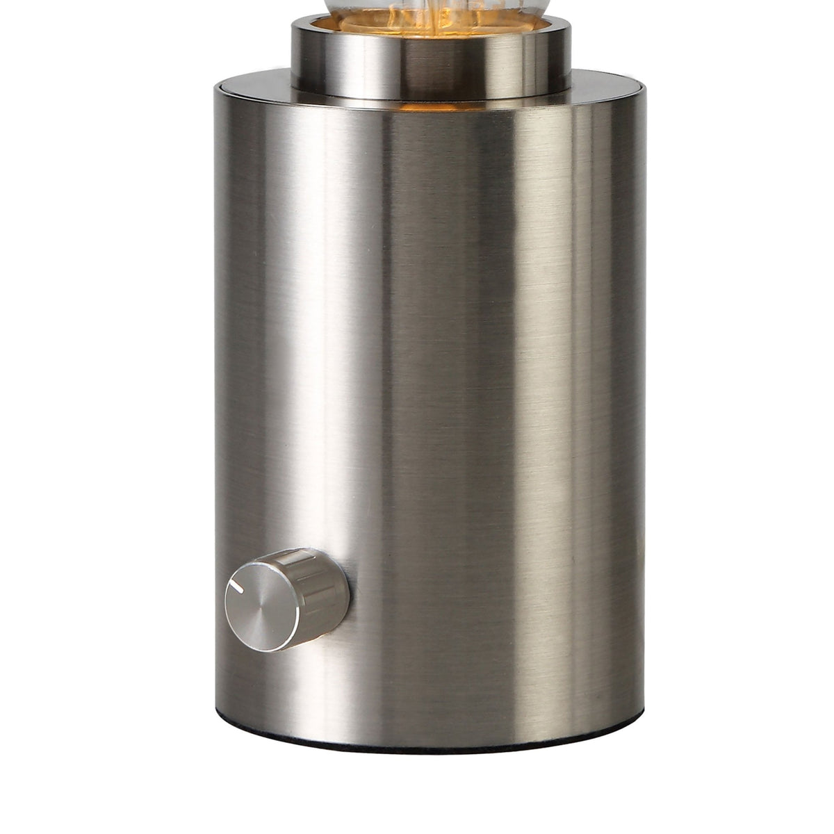 Delp Dimmable Table Lamp In Sand Nickel