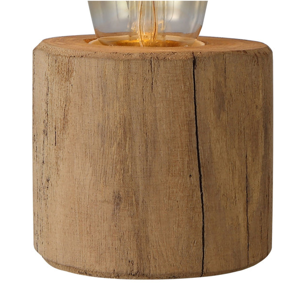 Aida Table Lamp In Light Wood Finish