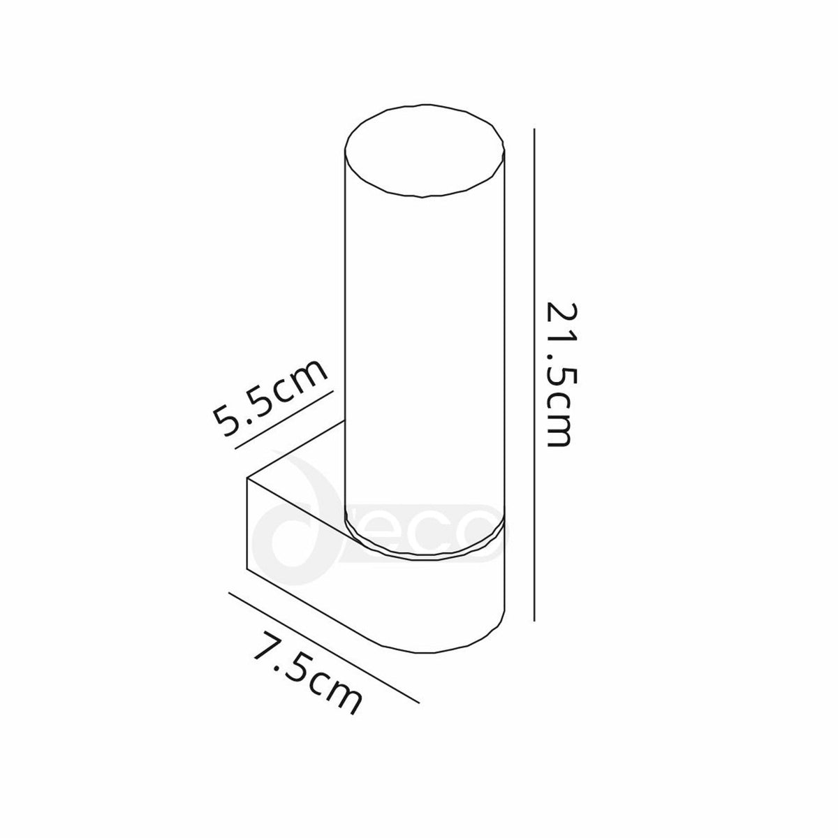 Tasso IP44 Single Bathroom Wall Light In Chrome With Opal Glass Shade