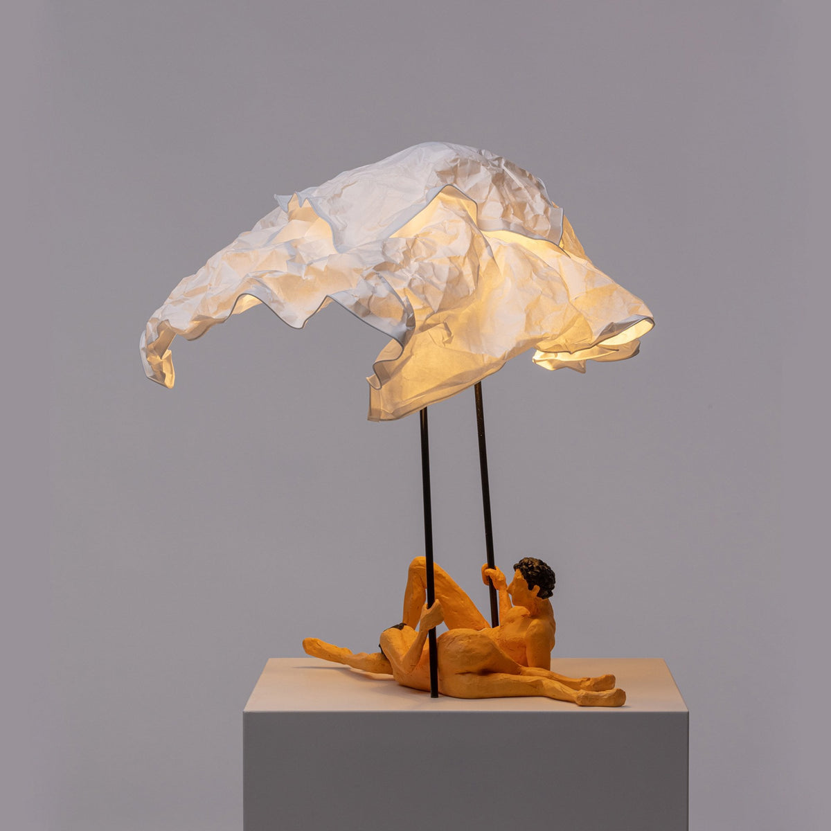 Love is a Verb Lea & Toni Table Lamp