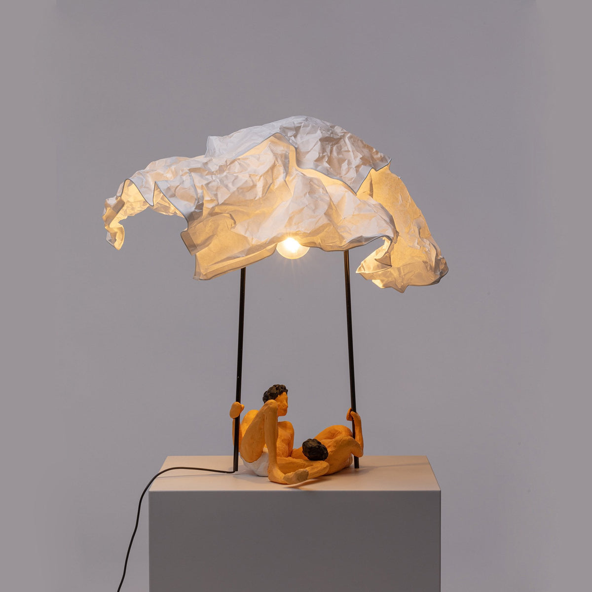 Love is a Verb Lea & Toni Table Lamp